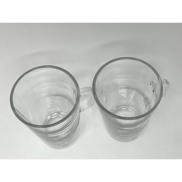 Nespresso View Collection Atelier Design Glass Coffee Tea Mug 5" Set Of 2 - Picture 4 of 6